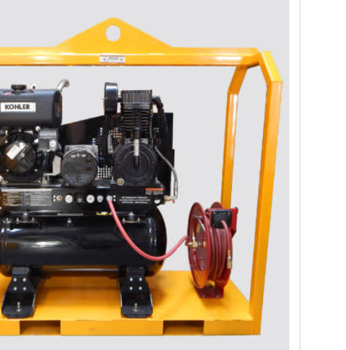 Summit Compressor/Generator Powered by a diesel/gas engine (30/80/120 gallon or per customer specifications) spec sheet