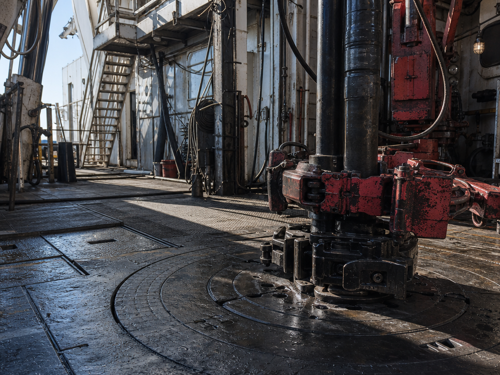 Drilling rig floor and service equipment