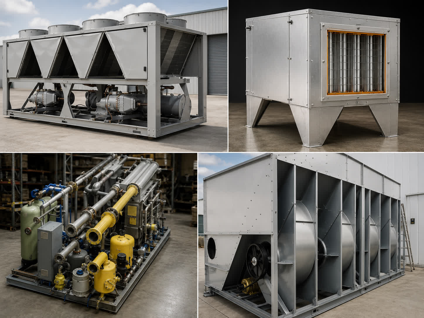Industrial manufacturing and power generation equipment