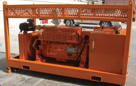 Industrial power pack unit