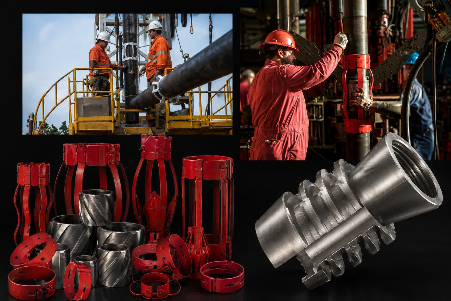 Summit oilfield equipment including centralizers and floats