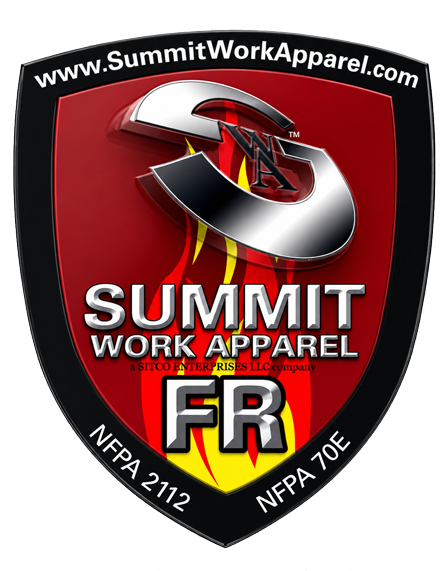 Summit Work Apparel FR — NFPA 2112 and NFPA 70E flame-resistant workwear