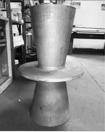 Fabricated venturi flow element