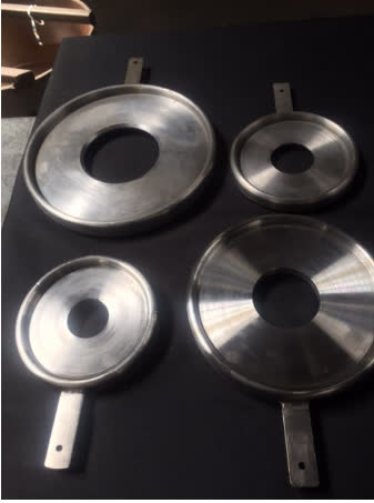 Machined orifice plates
