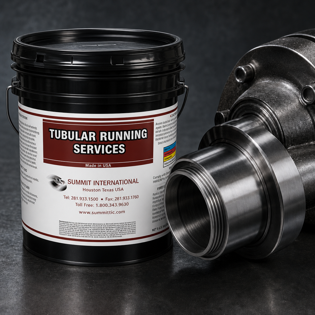 Summit Lubricants & Sealants — Tubular Running Services