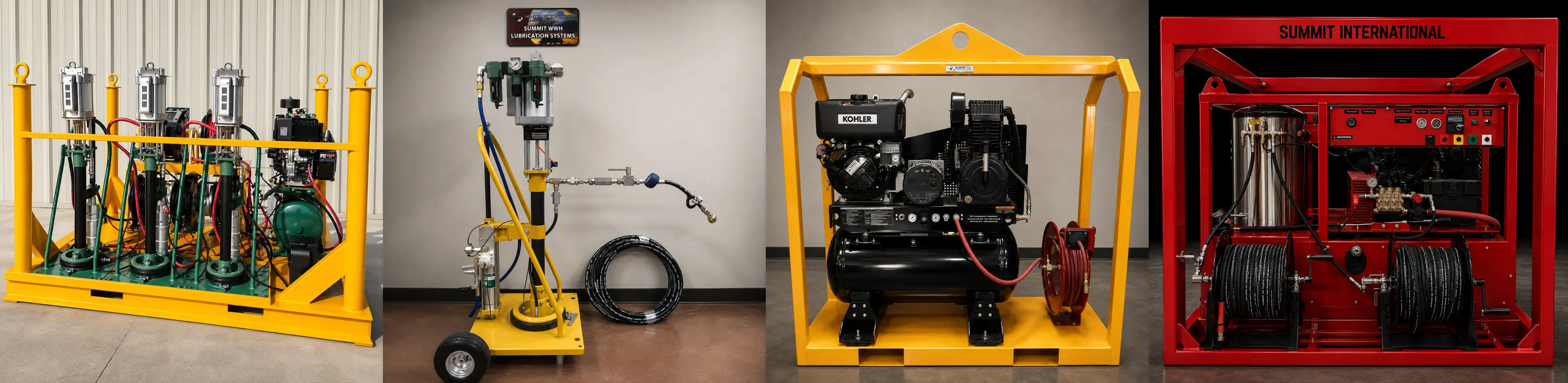 Summit Wellhead Maintenance Lubricators & Pressure Washers